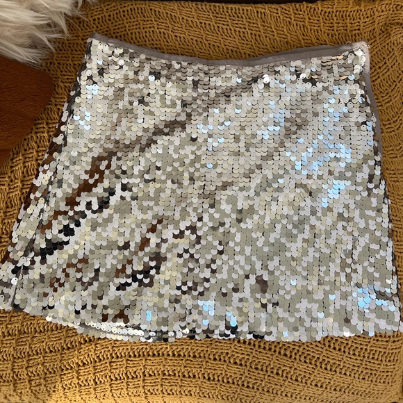 Zara Sequins Mini Skirt - Picture 10 of 10